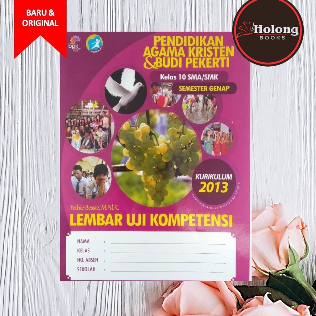 Buku LKS / LUK Pendidikan Agama Kristen Semester GENAP Kelas 10 SMA/SMK
