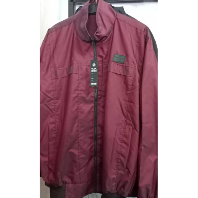 Jaket black noker 2 in 1 bahan premium