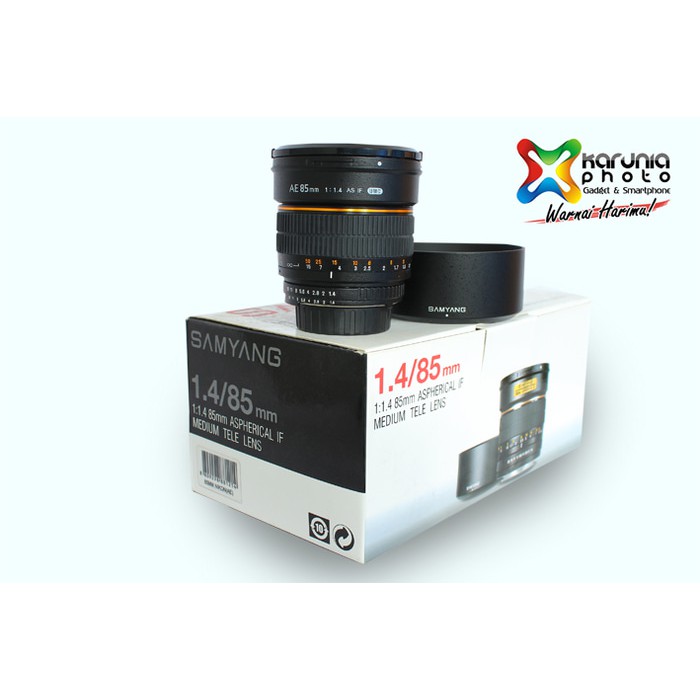 LENSA SAMYANG F1.4 85 MM TELE FOR NIKON