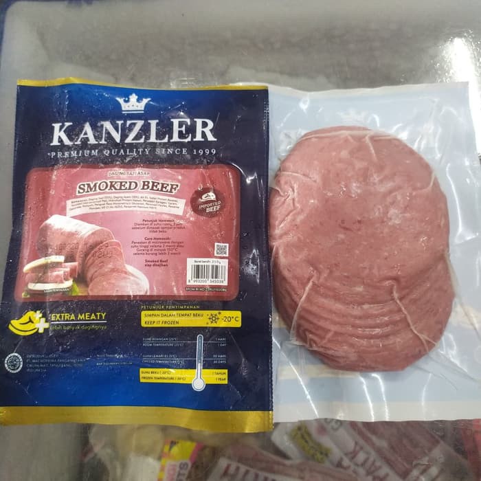 

Promo !! KANZLER SMOKED BEEF 250