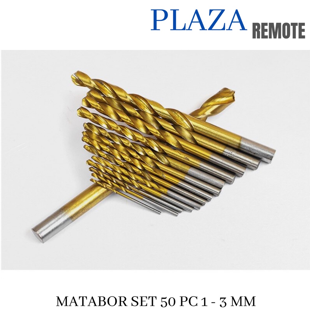 MATA BOR HSS 1 MM - 3 MM ISI 50 PC