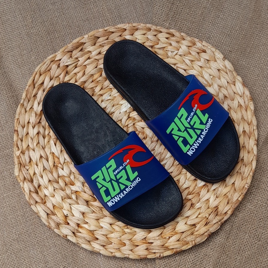 Sandal Slop Pria / Sandal Pria Karet / Sandal Slide Pria / Sandal Selop Kekinian Unisex 39-43