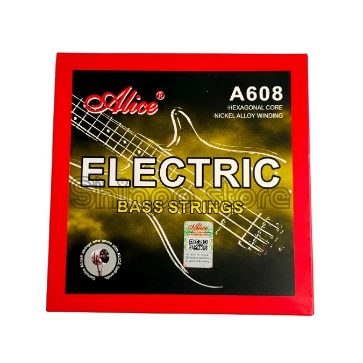 Senar Bass Alice A606 A608 String Bass Elektrik 4 String 0.40 Set Original