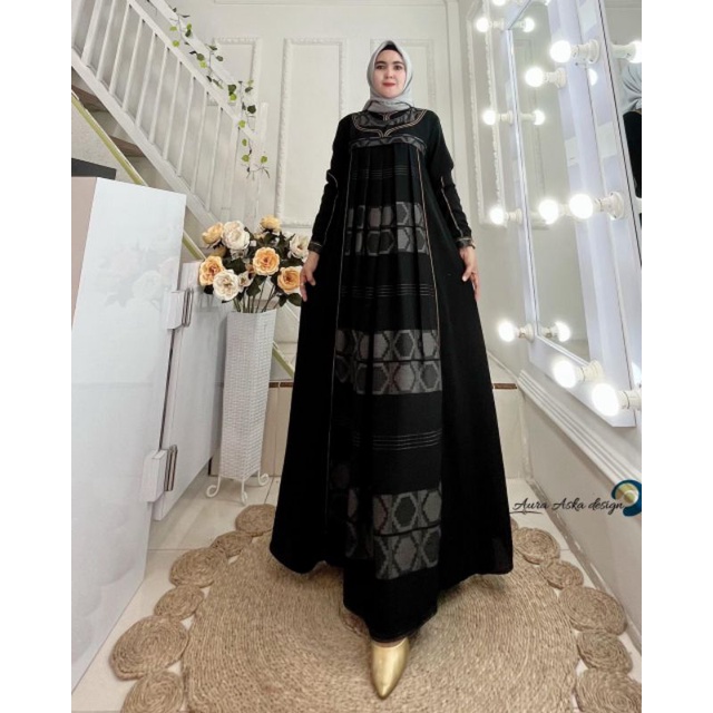 lyodra dress by AURA Aska desain