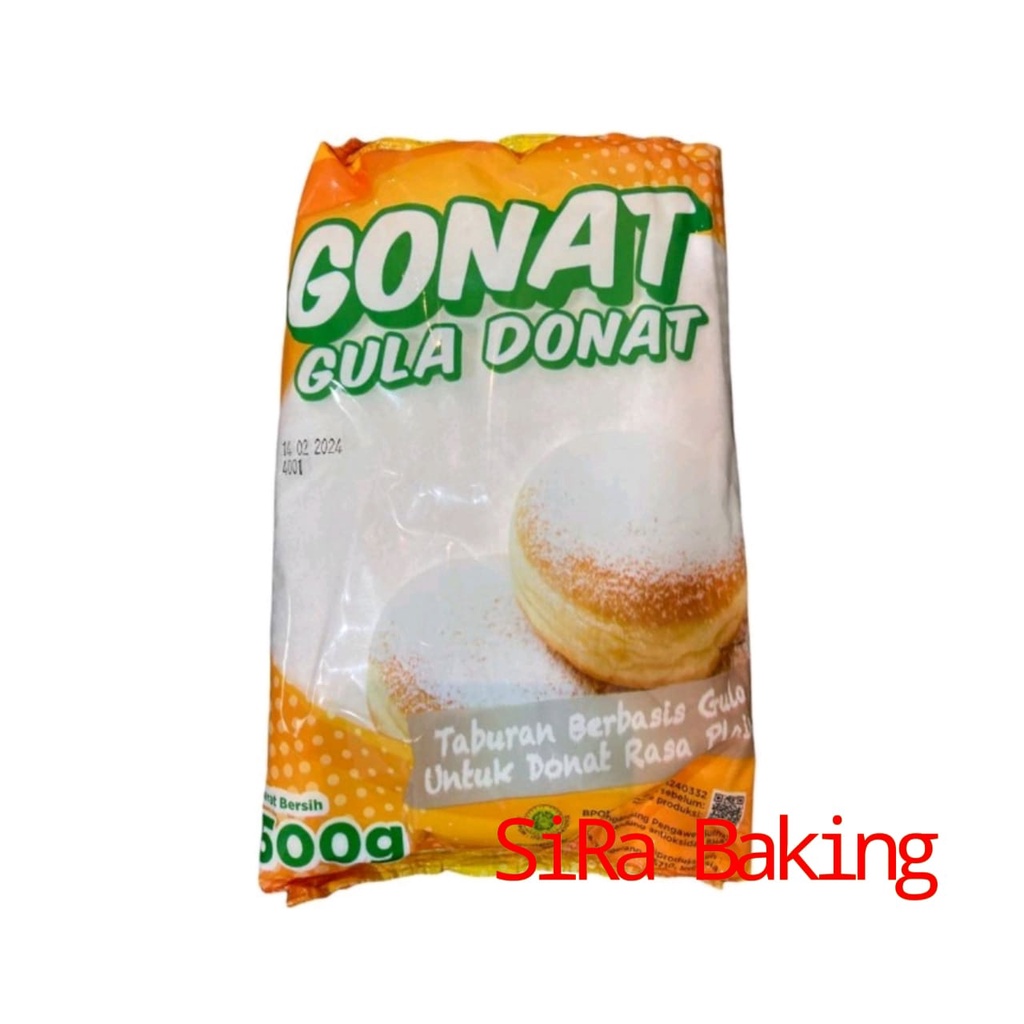 

GONAT 500gr - GULA DONAT - GULA TABUR - GULA DINGIN - ICING SUGAR