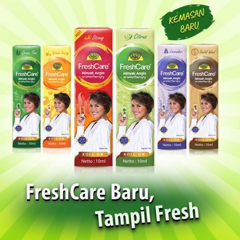 ★ BB ★ Fresh Care Aromatherapy Roll On | Minyak Angin FreshCare | Fresh Care Teens - Minyak Angin - Minyak Aromaterapi