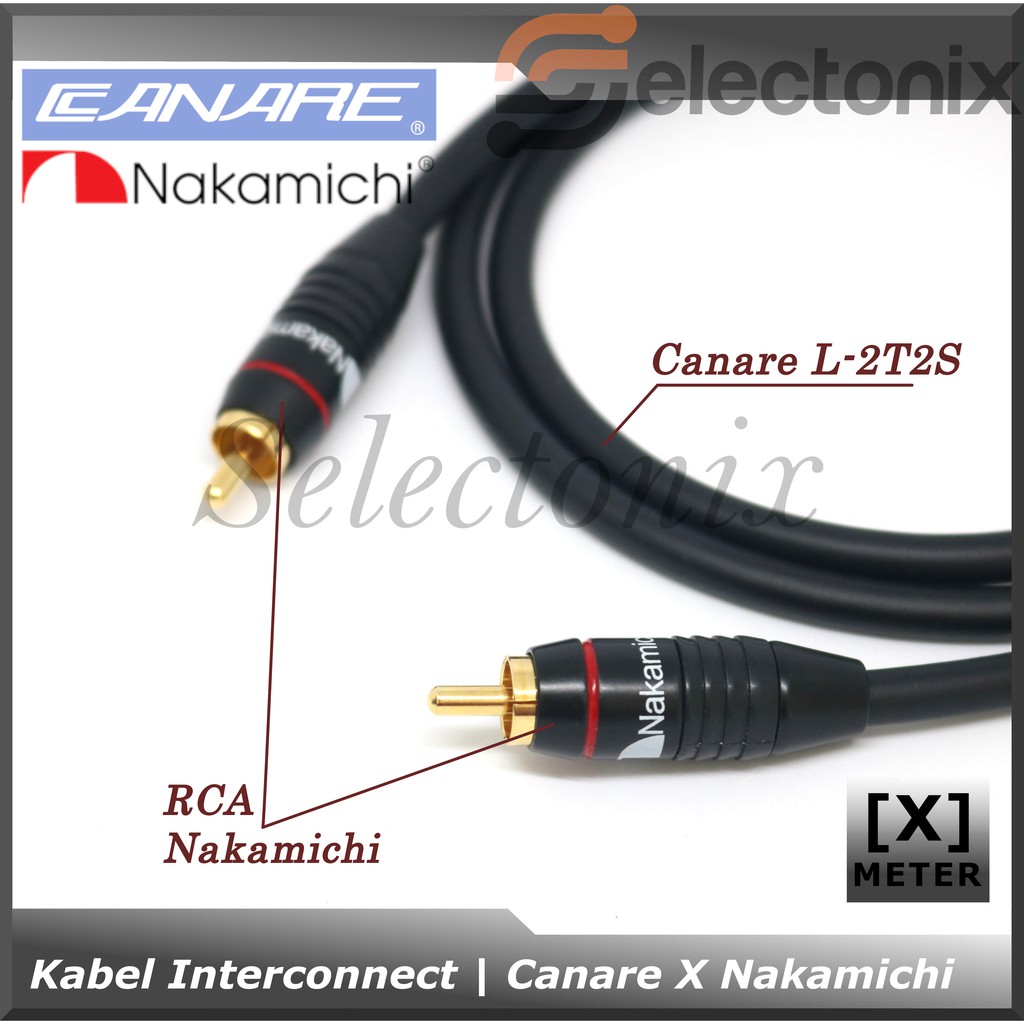 Kabel Interconnect RCA | Canare x Nakamichi [request]