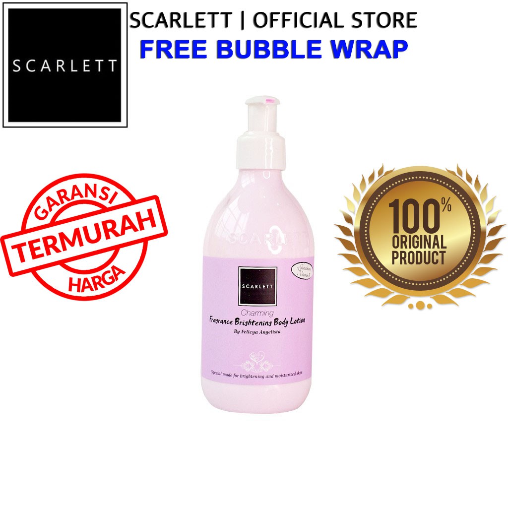 Scarlett Whitening Body Lotion Charming