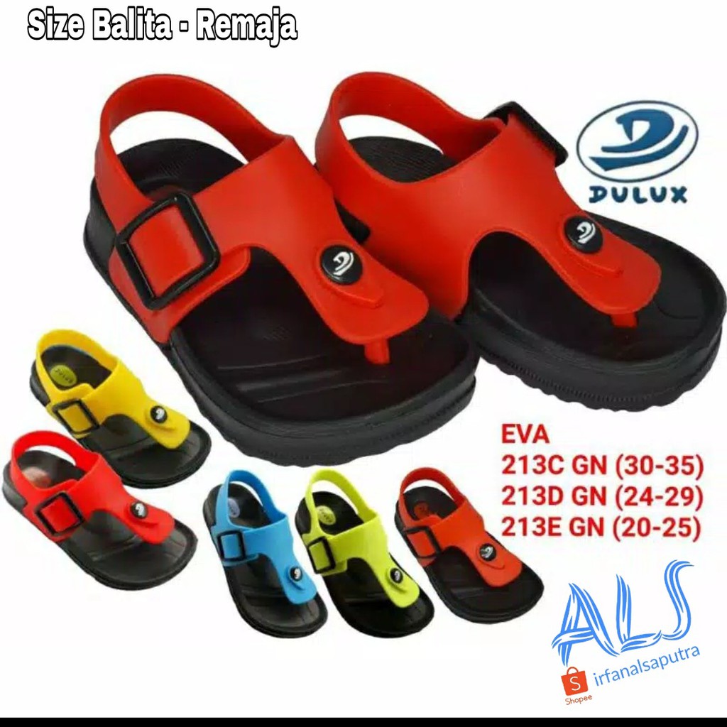 Sandal Jepit Balita Dan Remaja Dulux 213GN Size 20-35