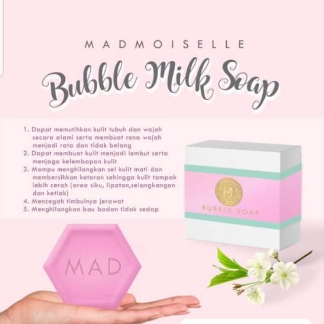 READY BUBBLE MILK SOAP