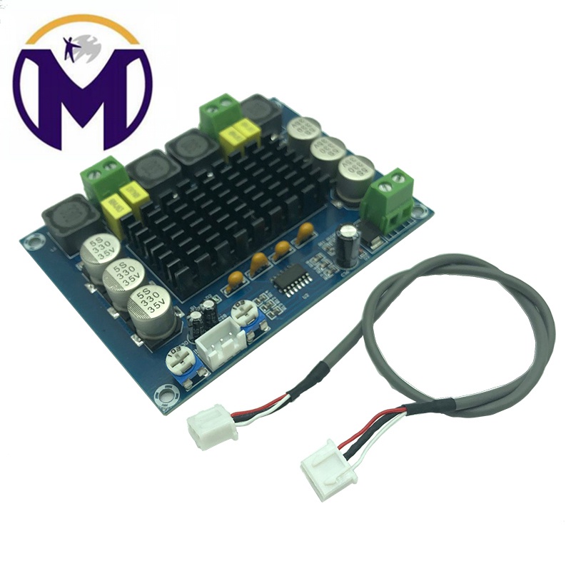 Xh-m543 Modul Board Power Amplifier Audio Digital High Power TPA3116D2 Class D Dual Channel 2x120w