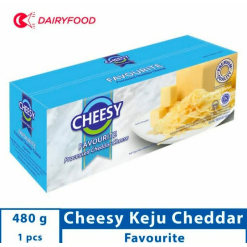 Cheesy Favourite Keju Cheddar 480gr