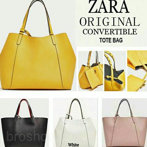PROMO TAS ZARA ORI REVERSIBLE TOTE BAG ORIGINAL TAS ZARA HANDBAG TERPOPULER