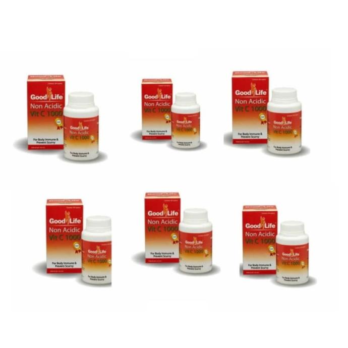 Good Life Non Acidic Vit C 1000 isi 60 / Goodlife Vit C 1000 60 Tab