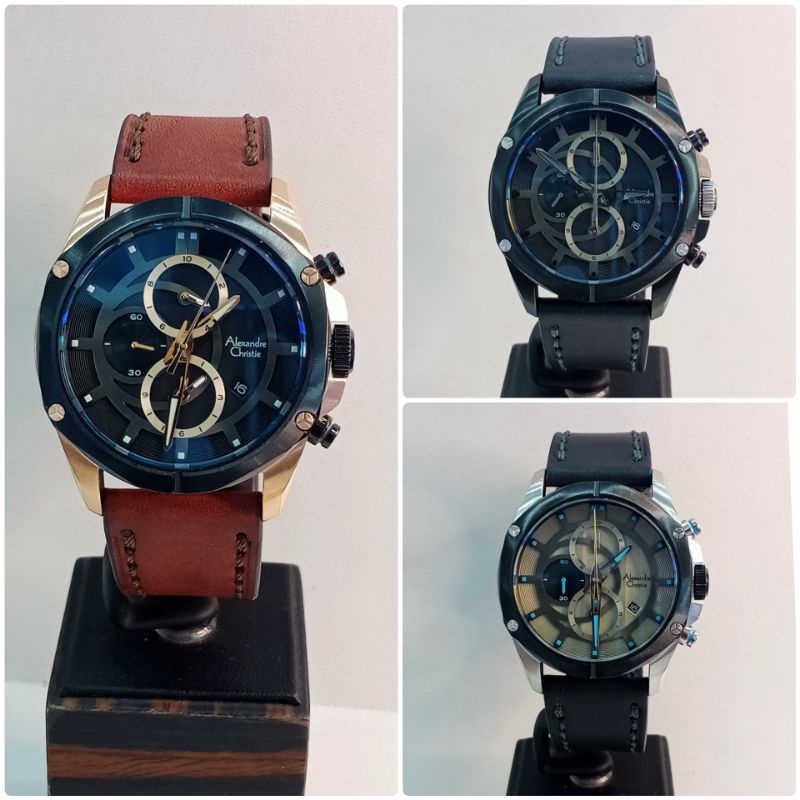 JAM TANGAN ALEXANDRE CHRISTIE 6589 MC ORIGINAL & GARANSI RESMI AC