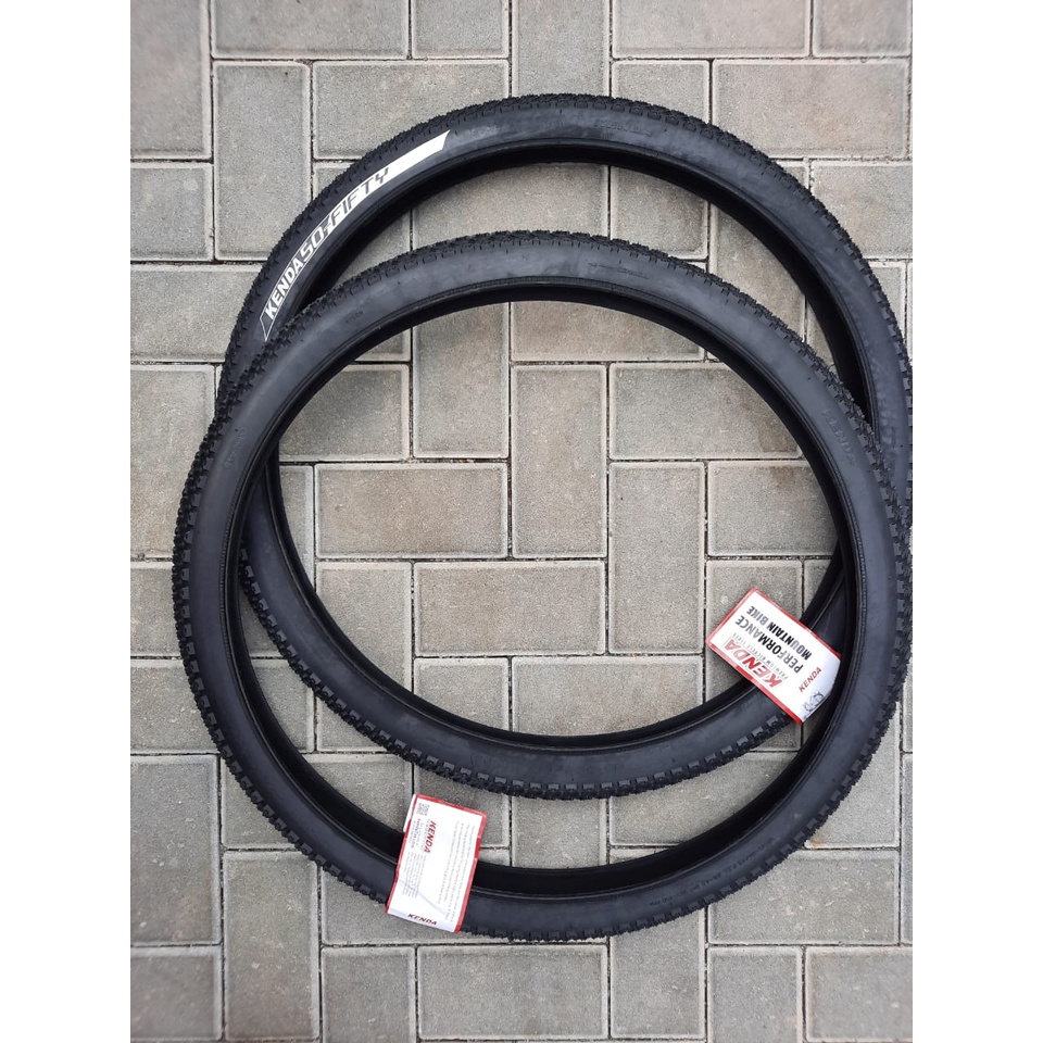 TERMURAH!!! Ban Luar Sepeda Ukuran 27.5 x 1.95 / KENDA Hitam / Satuan / Realpict