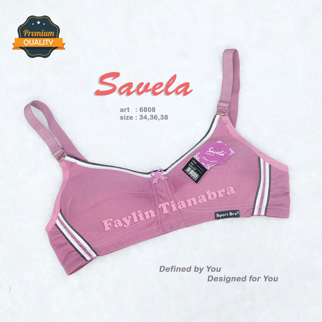 SAVELA | Sport Bra Non Busa List / BH Sport Bis / art SVL 6808 List