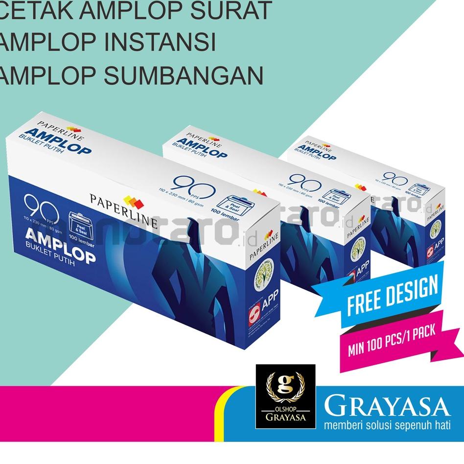 

[JaZ ㊙] Cetak Amplop Surat / Amplop Instansi / Amplop Sumbangan Custom Lagi promo