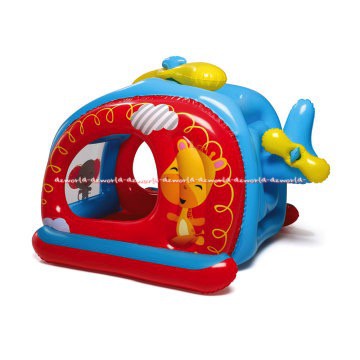 Fisher price Helicopter Ball Pit Bestway Baloon Tempat Mainan Kolam Bola Anak