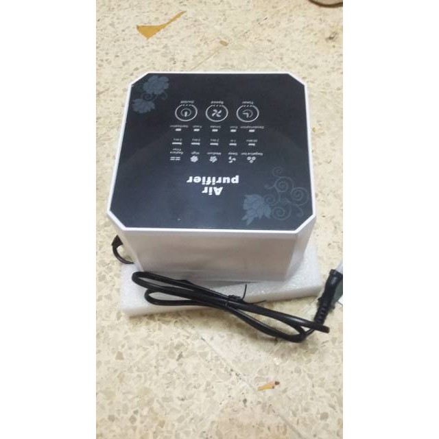 Pembersih Ion Udara Air Purifier Cleaner Penyaring Penjernih Udara NBO-J008 Mini White Grab Medan