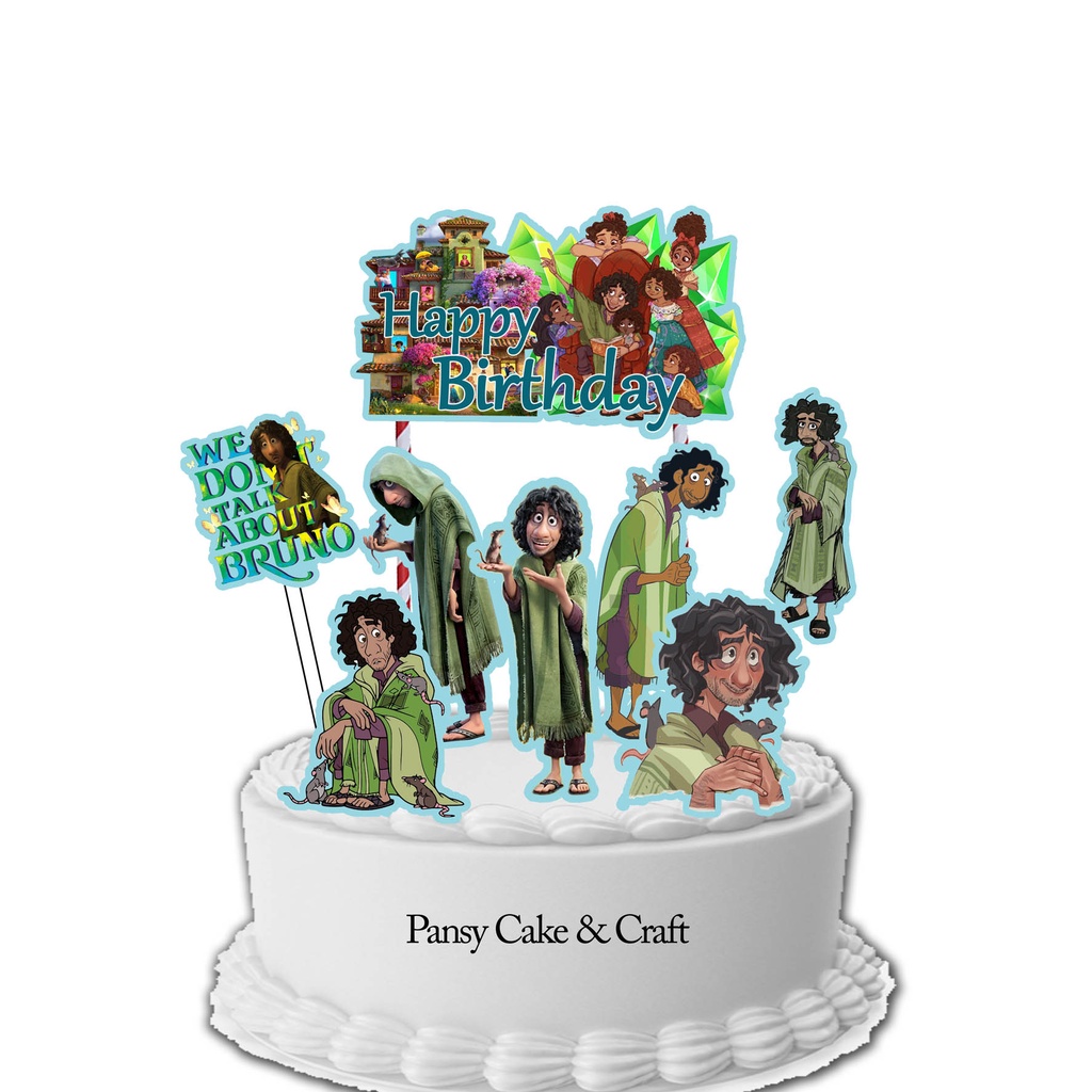 Cake topper Encanto Bruno Big EKONOMIS