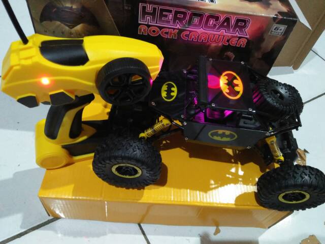 Mainan Rc mobil remot Herocar 2,4GHz Skala 1:18