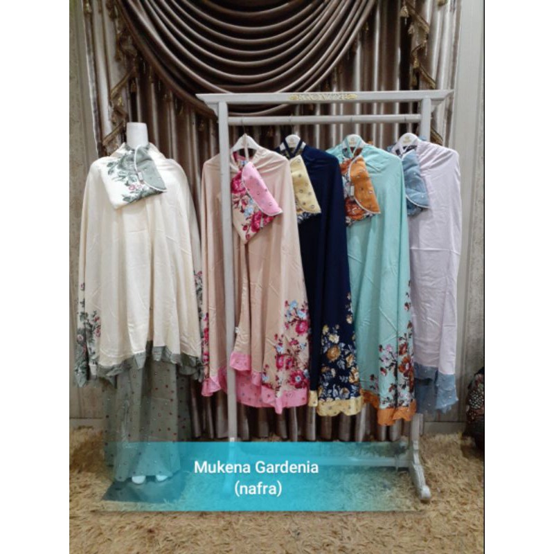 Qonita Mukena Gardenia || Mukena Nafra By Qonita Batik & Boutique || Qonita Batik Pekalongan