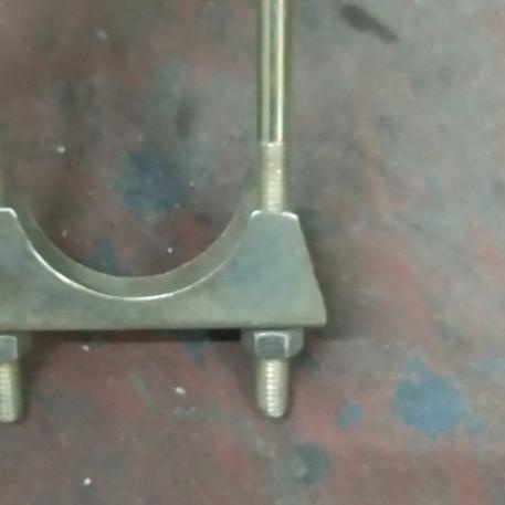 ♗ ubolt klem pipa besi 11/2"in /clamp U bolt besi panjang 11/2"inch ➻