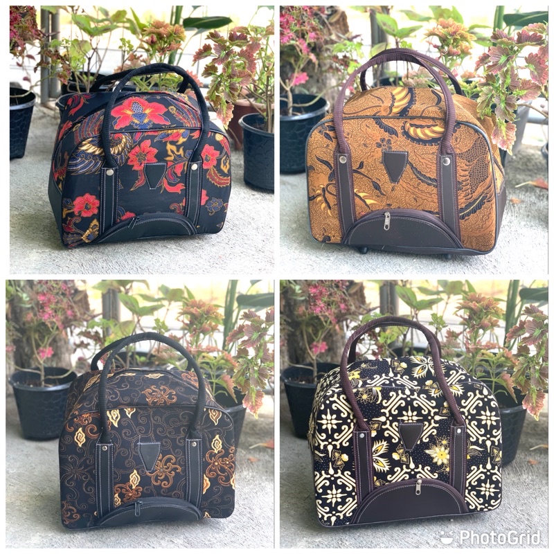 Travel Bag batik medium (motif di kirim random/acak)