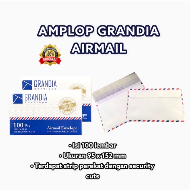 

AMPLOP TANGGUNG MERK GRANDIA-AMPLOP PUTIH KONDANGAN LORENG