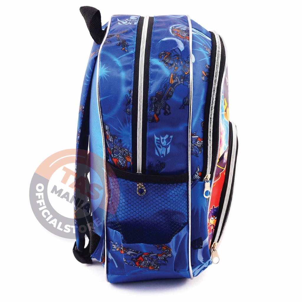 Tas Anak Laki Laki Karakter / HULK Spiderman Boboiboy Avangers - CLEARLY BACKPACK + PENSIL WARNA