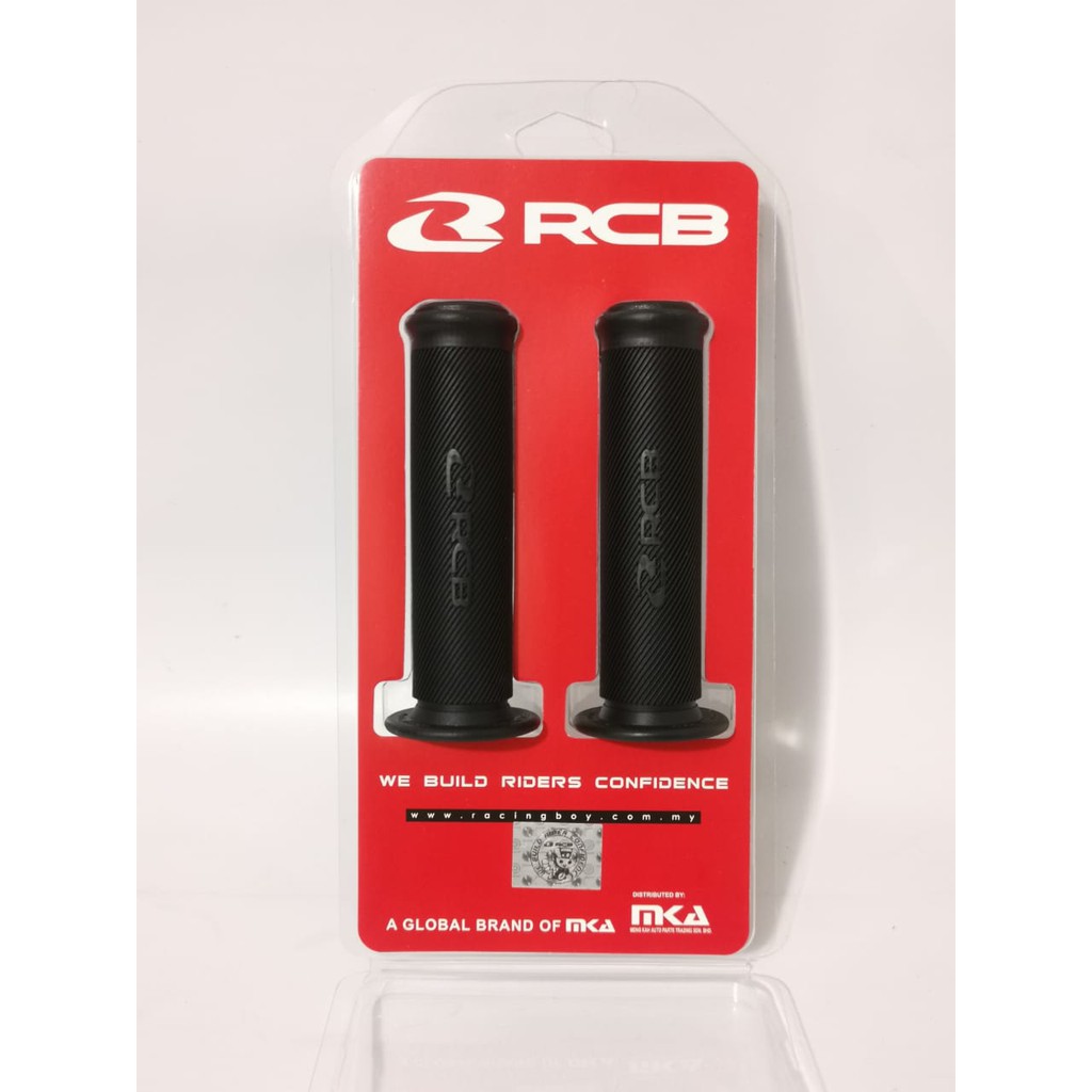 HANDGRIP GRIP RCB RACING BOY HITAM UNIVERSAL NMAX AEROX XMAX VARIO DLL HG55 HG66 HG77