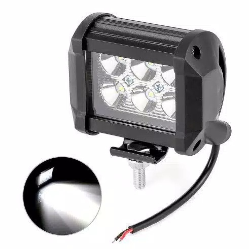 LAMPU TEMBAK 18Watt LAMPU SOROT WORKLIGHT LED CREE 6 MATA SIZE BESAR