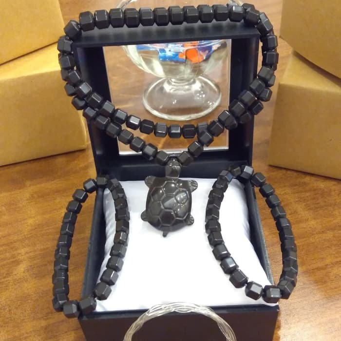 Dijual Alsyva Kalung Gelang Black Jade Terlaris