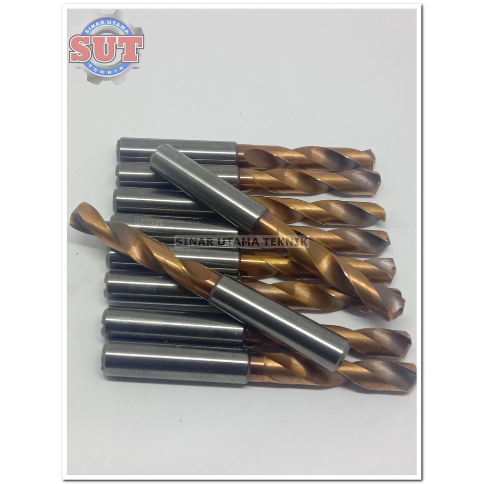 Mata bor 8.50 carbide drill 8.50mm bekas untuk bor besi keras