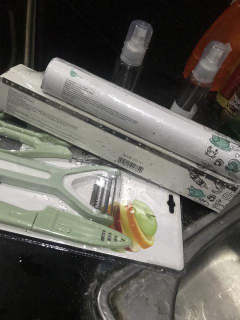 Benco Alat Masak Set 3 Pcs Pisau Gunting Pengupas Buah Lengkap Serbaguna Multifungsi