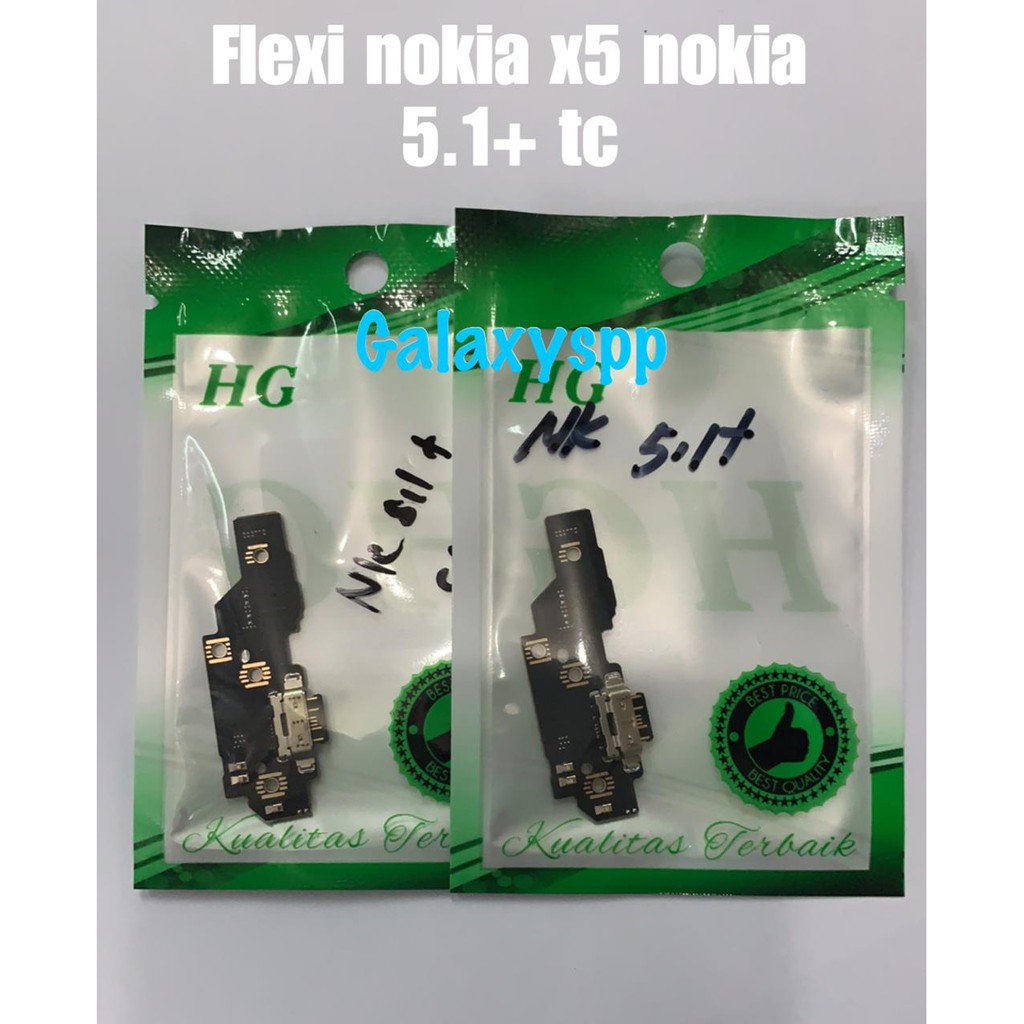 FLEXI FLEXIBEL FLEXIBLE NOKIA 5.1 PLUS NOKIA X5 CONEKTOR TC CHARGER