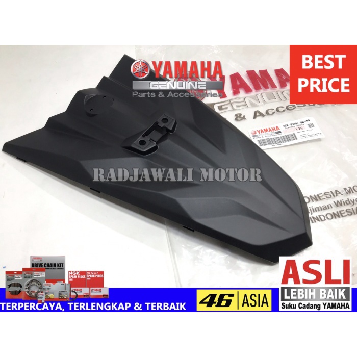 OTOMOTIF SPARE PART MOTOR RJ1889 DASI / TAMENG DEPAN SOUL GT 125 HITAM