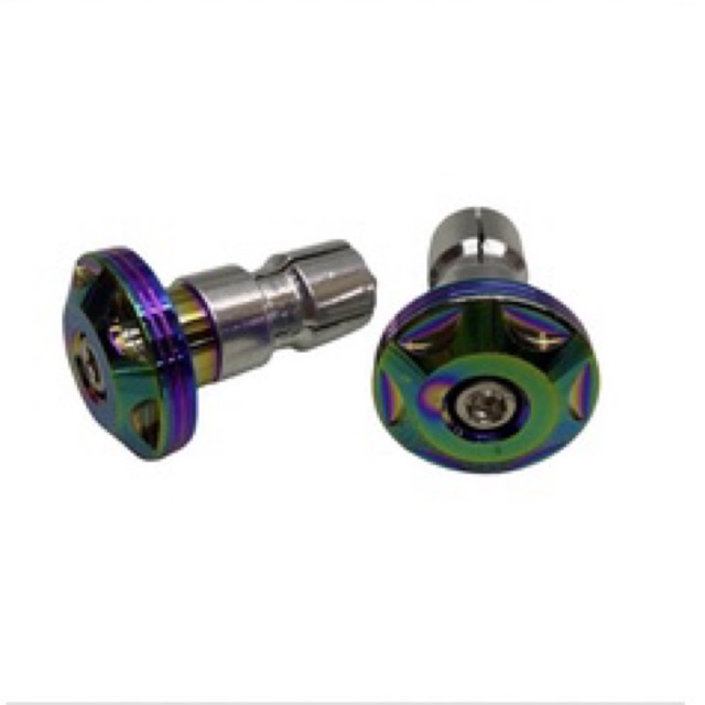 jalu stang bandul stang twotone gold rainbow thailand model heng cocok untuk semua jenis motor