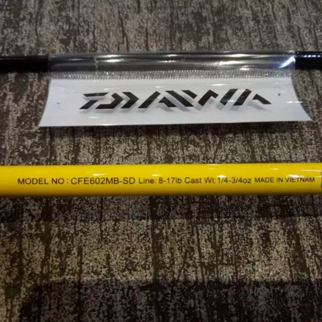 Joran Pancing Daiwa Crossfire 602MB SD 8-17lb