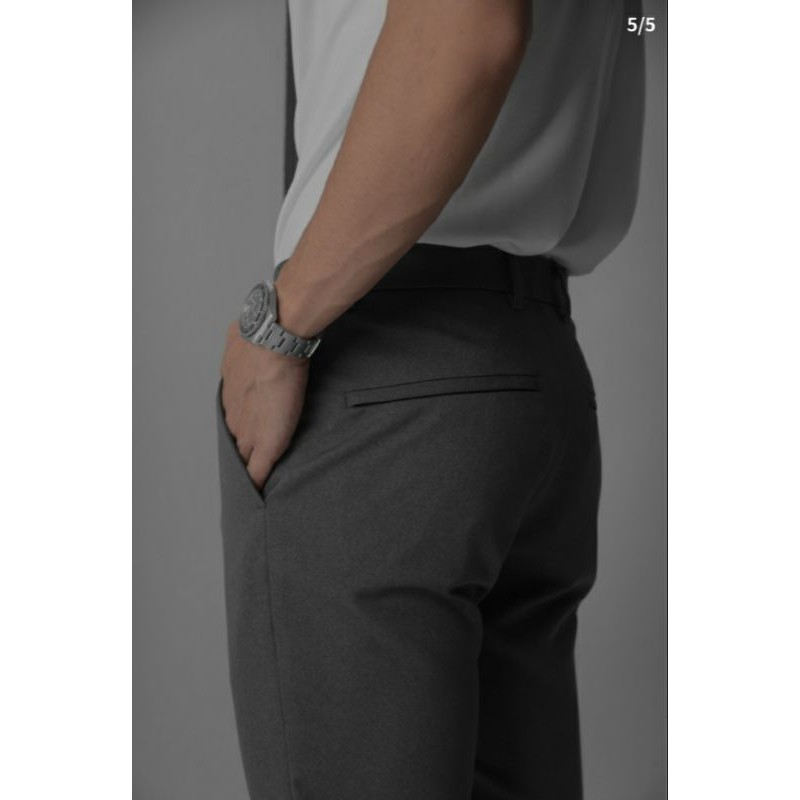 male.id ANKLE PEAZY PANTS GREY
