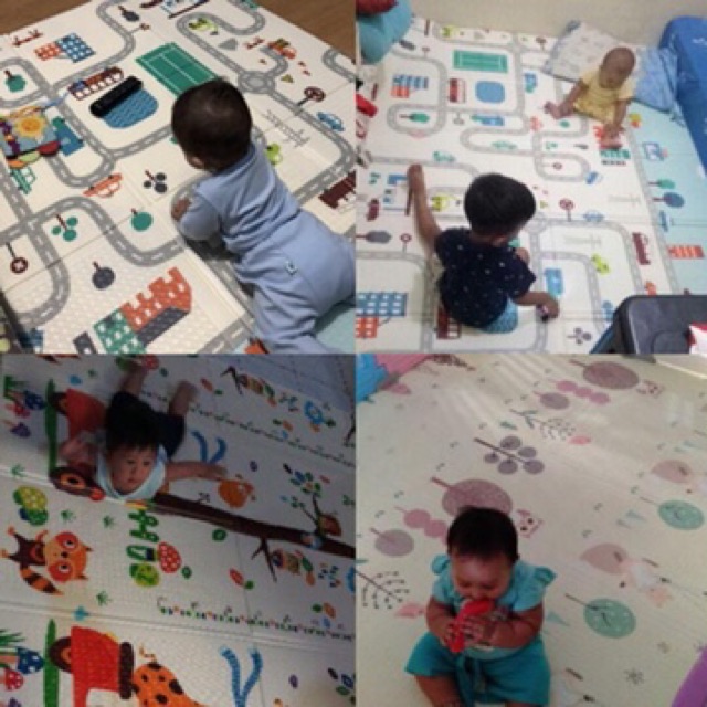 MATRAS IMPOR PLAYMAT IMPORT ( BONUS TAS ) DOUBLE PAD - MATRAS PLAYMAT PREMIUM - MATRAS BAYI grosir unik