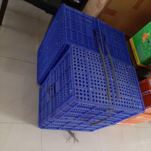 Container 2206 L Green Leaf P60.5xl41.6xt30.8cm Keranjang Industri