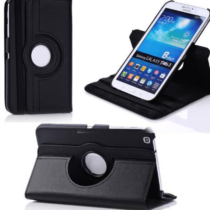 neaz rotating case for samsung tab 2.7 p3100 multi stand position support sarung tab2 cover - navy
