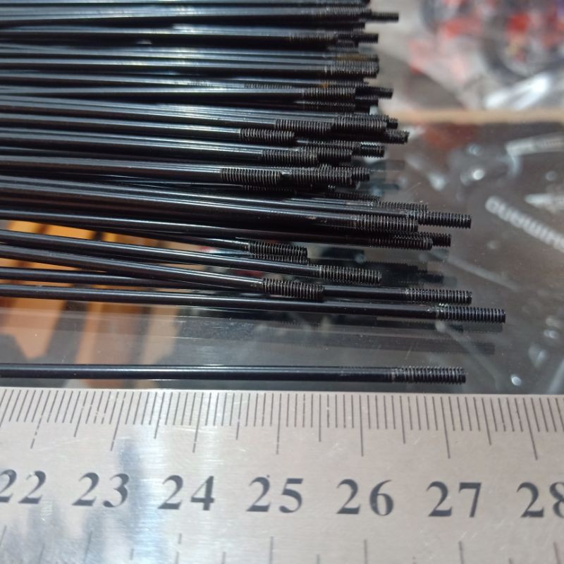 spoke ruji hitam 14Gx272 rims(27.5/28/700c)