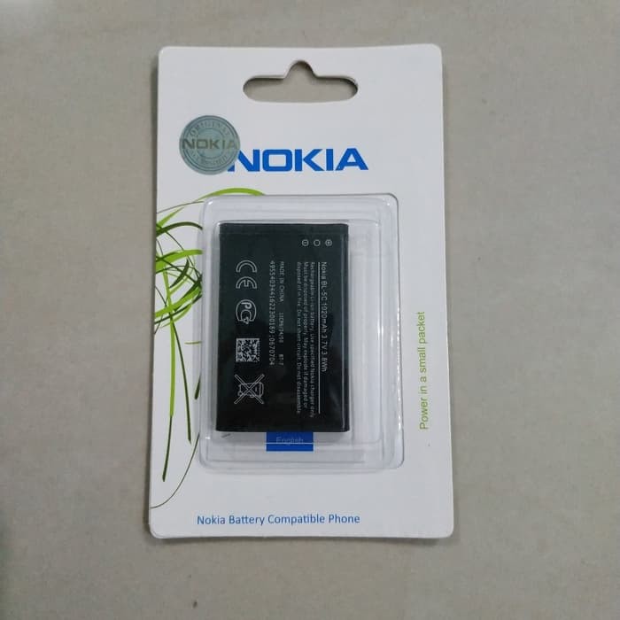 BATERAI NOKIA BL-5C / NOKIA 5C , NOKIA 225 / BL-4UL / BL 4UL , NOKIA 2.2 / HQ510 , NOKIA 640 XL / LUMIA 640 XL / BV-T4B battery battle batt