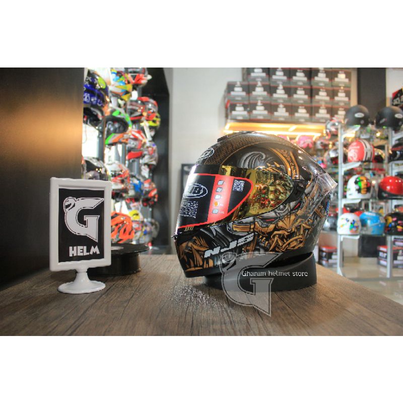 NJS ZX1 SAMURAI LIMITED EDITION SERIES HELM FULL FACE