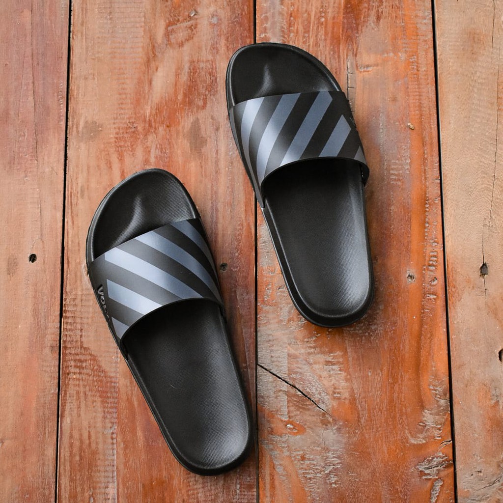 RAYAS GREY |FORIND x Volve| Sandal EVA Ringan Slop Jepit Santai Simple Pria/Men Sendal Footwear