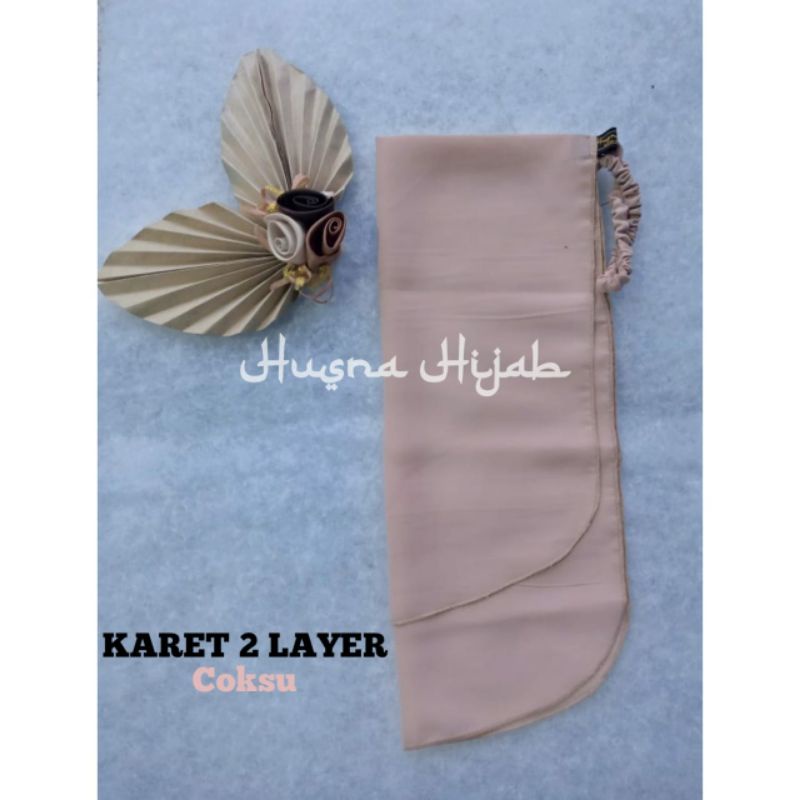 [HUSNA COLLECTION] Cadar Karet 2 Layer Dewasa / Cadar Karet 2 Layer Wolfis / CADAR KARET MURAH