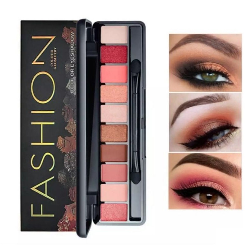 Beauty Jaya - LAMEILA Fashion Matte Eyeshadow Pallet Makeup 10 warna 9999